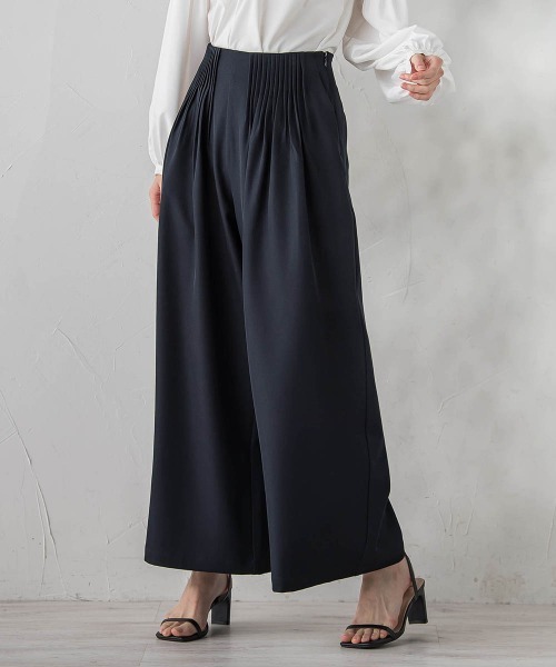 Droite lautreamont(ドロワットロートレアモン)の「ストレッチツイルパンツ≪洗濯機で洗える≫(その他パンツ・レディース・ネイビー/チャコールグレー・M/S)」の21枚目の写真