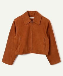 leinwandeブルゾン leinwande（ラインヴァンド）の「【leinwande】Short Sheer Blouson