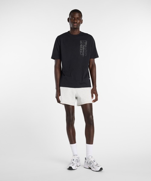 NEW BALANCE(ニューバランス)の「リフレクティブTシャツ(Tシャツ/カットソー・メンズ・ホワイト/ブラック・SMALL/MEDIUM/LARGE/X-LARGE/XX-LARGE)」の12枚目の写真