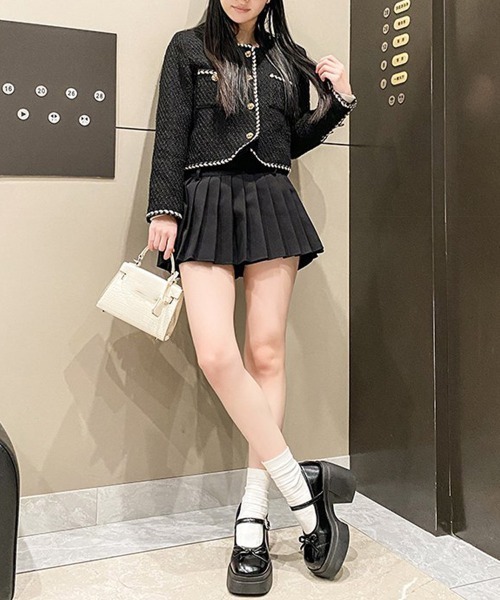 Miniministore(ミニミニストア)の「メアリージェーンパンプス 厚底ローファー(ローファー・レディース・アイボリー/ブラック/ブラウン/シルバー・24.0cm/23.0cm/24.5cm/23.5cm/22.5cm)」の12枚目の写真