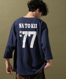【NATOKii(ネイトゥーキー)】ダメージナンバーTシャツ