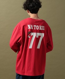【NATOKii(ネイトゥーキー)】ダメージナンバーTシャツ