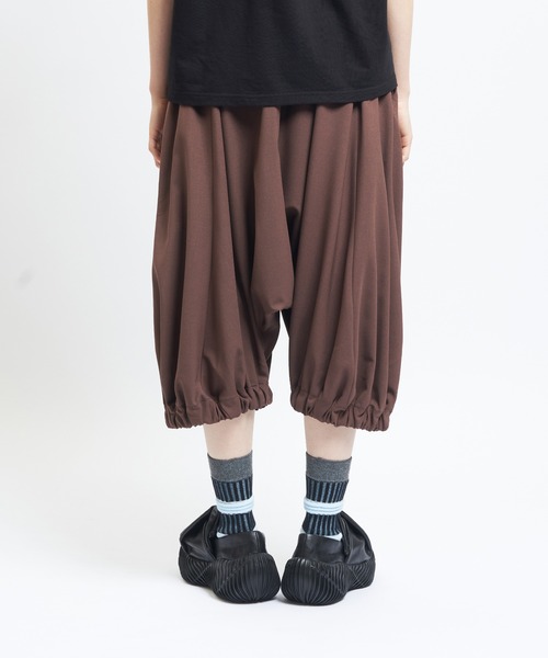gomme(ゴム)の「パンプキンツイルパンツ(その他パンツ・レディース・ブラック/チャコールグレー/ブラウン・MEDIUM)」の16枚目の写真