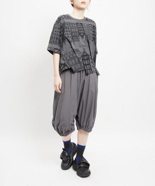 gomme(ゴム)の「パンプキンツイルパンツ(その他パンツ・レディース・ブラック/チャコールグレー/ブラウン・MEDIUM)」の15枚目の写真