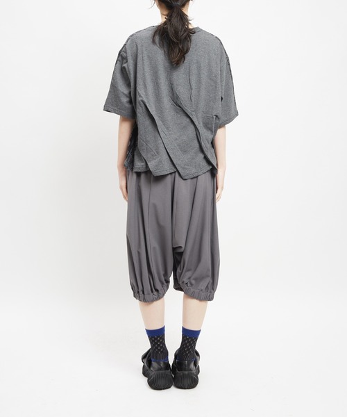 gomme(ゴム)の「パンプキンツイルパンツ(その他パンツ・レディース・ブラック/チャコールグレー/ブラウン・MEDIUM)」の9枚目の写真