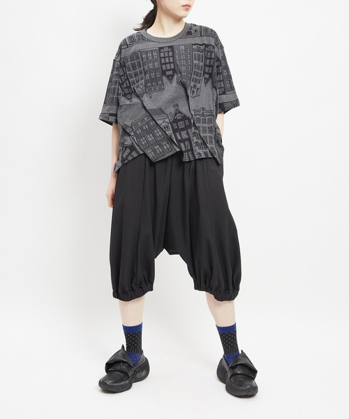 gomme(ゴム)の「パンプキンツイルパンツ(その他パンツ・レディース・ブラック/チャコールグレー/ブラウン・MEDIUM)」の10枚目の写真