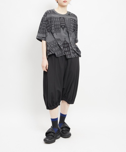 gomme(ゴム)の「パンプキンツイルパンツ(その他パンツ・レディース・ブラック/チャコールグレー/ブラウン・MEDIUM)」の12枚目の写真