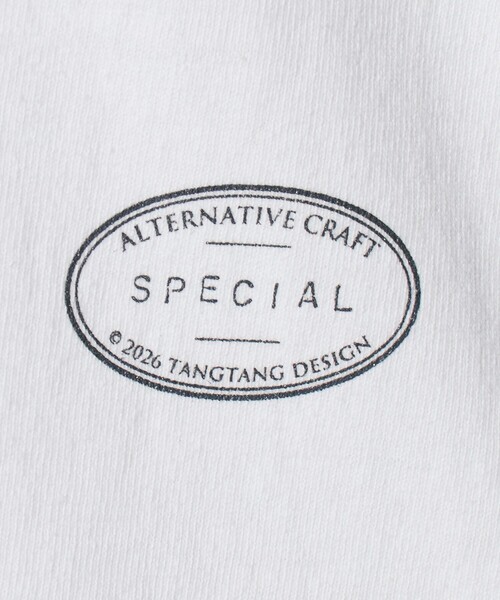 TANGTANG(タンタン)の「<TANGTANG>GASATANG SURROUNDDULL Tシャツ(Tシャツ/カットソー・メンズ・ホワイト・L/M/S/XL)」の7枚目の写真