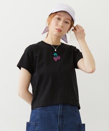 MINI MELTY GLITTER CHERRY COMPACT S/S TEE