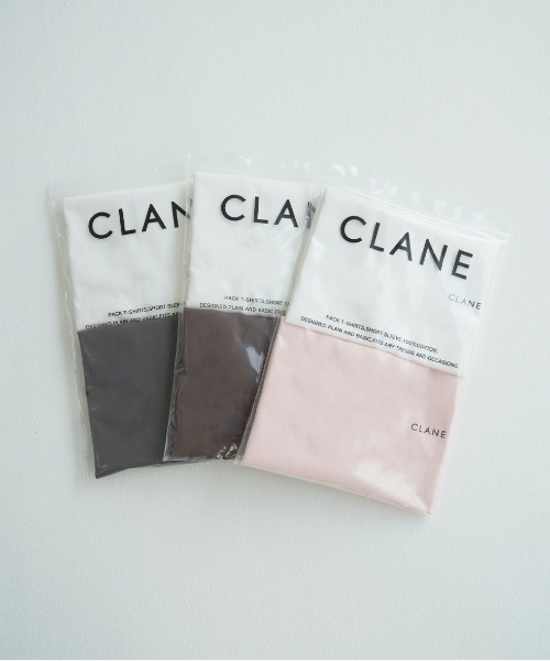 【ラスト1セット】CLANE クラネ ロゴ パックTシャツ 2枚セット ラスト1セット】CLANE クラネ ロゴ パックTシャツ 2枚セット 【公式通販】