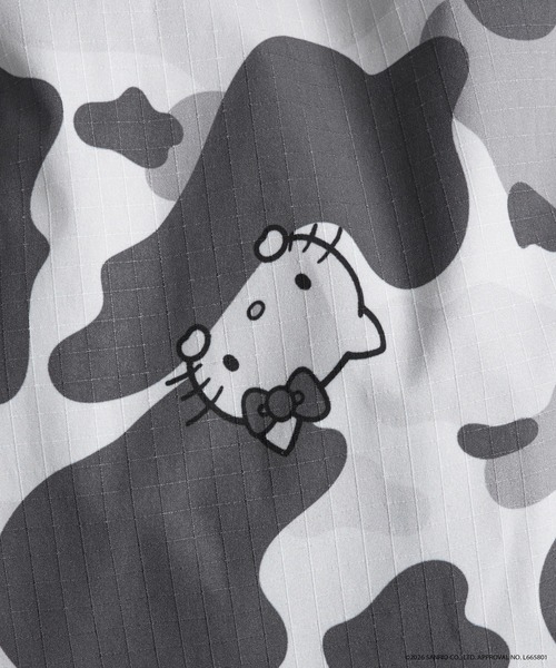 WISH FOR EVER（ウィッシュフォーエバー）の「【 3color 】A LOT OF“HELLO KITTY”KNAPSACK（バックパック/リュック・メンズ・ブラック/グレー/ピンク・FREE）」の10枚目の写真