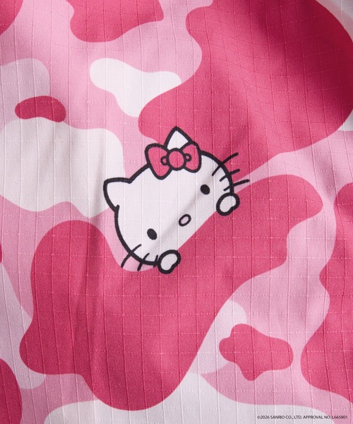 WISH FOR EVER（ウィッシュフォーエバー）の「【 3color 】A LOT OF“HELLO KITTY”KNAPSACK（バックパック/リュック・メンズ・ブラック/グレー/ピンク・FREE）」の12枚目の写真