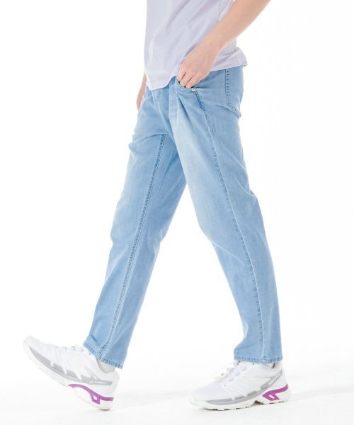 CHASECULT（チェイスカルト）の「男性オールバンディングテーパードエージン-CBRK2323C0D（デニムパンツ・メンズ・スカイブルー・70/76/82/86）」の3枚目の写真