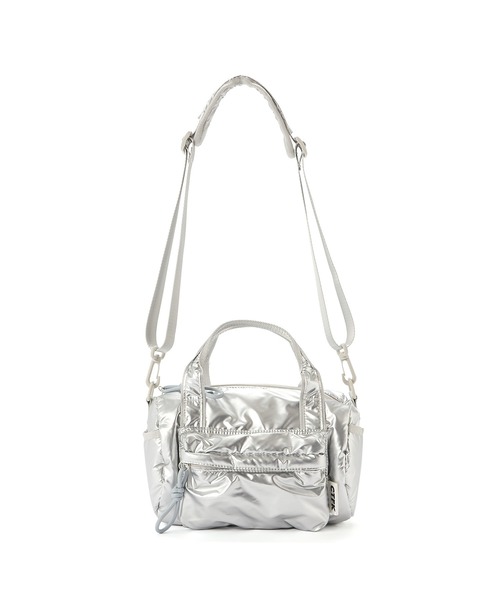 CONTROL FREAK / CTFK(コントロールフリーク)の「CONTROL FREAK / CTFK(コントロールフリーク)【TRAVEL BAG Series】≪撥水≫ダッフルバッグ S(ショルダーバッグ・レディース・ブラック/ベージュ/シルバー/レオパード/チェック・FREE)」の22枚目の写真
