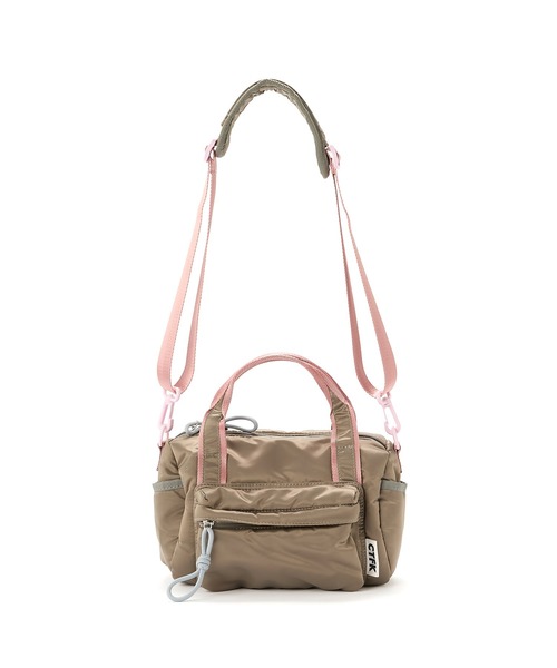 CONTROL FREAK / CTFK(コントロールフリーク)の「CONTROL FREAK / CTFK(コントロールフリーク)【TRAVEL BAG Series】≪撥水≫ダッフルバッグ S(ショルダーバッグ・レディース・ブラック/ベージュ/シルバー/レオパード/チェック・FREE)」の20枚目の写真