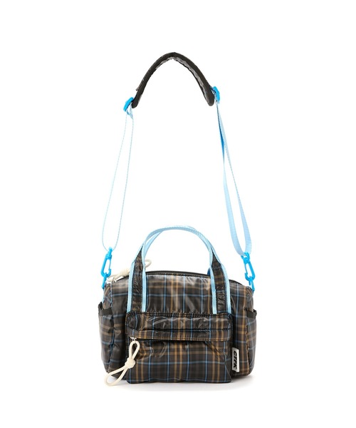 CONTROL FREAK / CTFK(コントロールフリーク)の「CONTROL FREAK / CTFK(コントロールフリーク)【TRAVEL BAG Series】≪撥水≫ダッフルバッグ S(ショルダーバッグ・レディース・ブラック/ベージュ/シルバー/レオパード/チェック・FREE)」の21枚目の写真
