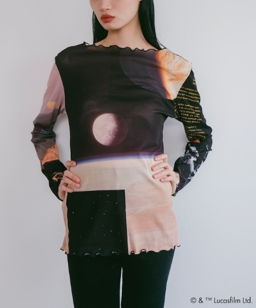 sahara(サハラ)の「STAR WARS / Sheer Top(Tシャツ/カットソー・レディース・その他1/その他2/その他3・FREE)」の2枚目の写真