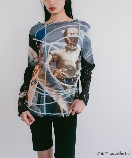 sahara(サハラ)の「STAR WARS / Sheer Top(Tシャツ/カットソー・レディース・その他1/その他2/その他3・FREE)」の3枚目の写真