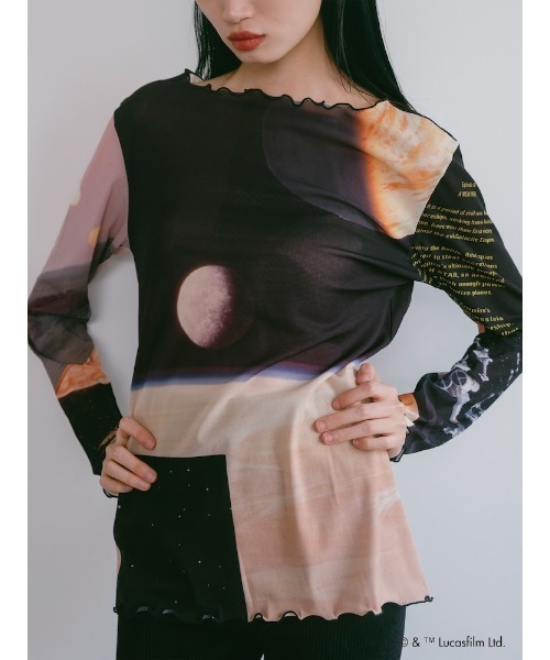 sahara(サハラ)の「STAR WARS / Sheer Top(Tシャツ/カットソー・レディース・その他1/その他2/その他3・FREE)」の19枚目の写真
