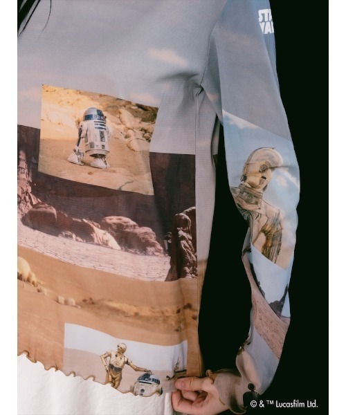 sahara(サハラ)の「STAR WARS / Sheer Top(Tシャツ/カットソー・レディース・その他1/その他2/その他3・FREE)」の8枚目の写真