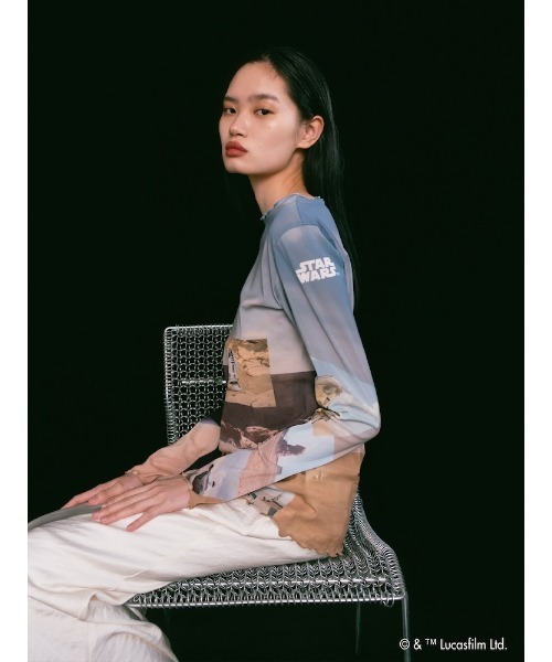 sahara(サハラ)の「STAR WARS / Sheer Top(Tシャツ/カットソー・レディース・その他1/その他2/その他3・FREE)」の9枚目の写真