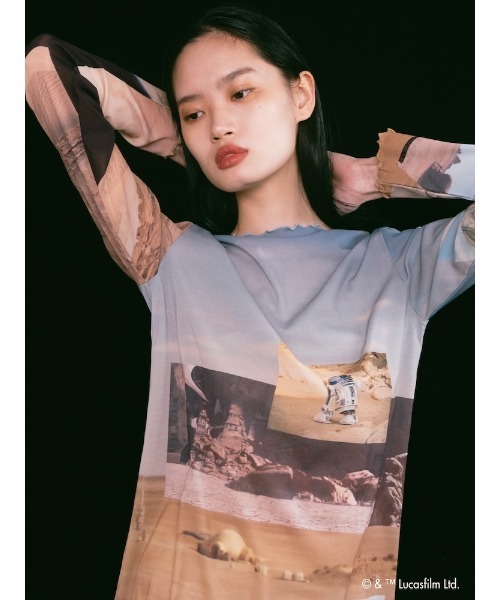sahara(サハラ)の「STAR WARS / Sheer Top(Tシャツ/カットソー・レディース・その他1/その他2/その他3・FREE)」の15枚目の写真