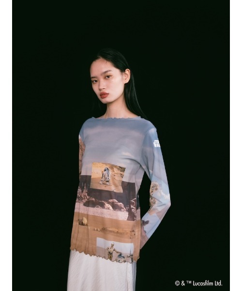 sahara(サハラ)の「STAR WARS / Sheer Top(Tシャツ/カットソー・レディース・その他1/その他2/その他3・FREE)」の5枚目の写真