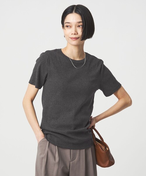 PETIT BATEAU（プチバトー）の「【別注】＜PETIT BATEAU＞ショートスリーブ プリント Tシャツ（Tシャツ/カットソー・レディース・ダークグレー/ワインレッド/その他1/オフホワイト・FREE）」の14枚目の写真