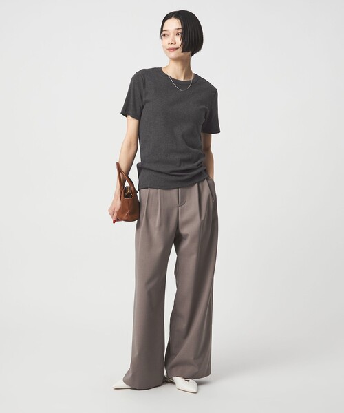 PETIT BATEAU（プチバトー）の「【別注】＜PETIT BATEAU＞ショートスリーブ プリント Tシャツ（Tシャツ/カットソー・レディース・ダークグレー/ワインレッド/その他1/オフホワイト・FREE）」の17枚目の写真