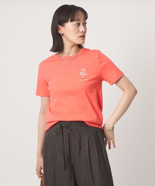 PETIT BATEAU（プチバトー）の「【別注】＜PETIT BATEAU＞ショートスリーブ プリント Tシャツ（Tシャツ/カットソー・レディース・ダークグレー/ワインレッド/その他1/オフホワイト・FREE）」の21枚目の写真