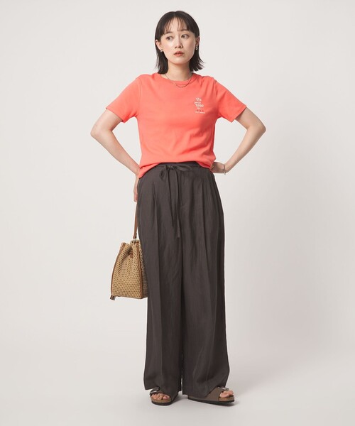 PETIT BATEAU（プチバトー）の「【別注】＜PETIT BATEAU＞ショートスリーブ プリント Tシャツ（Tシャツ/カットソー・レディース・ダークグレー/ワインレッド/その他1/オフホワイト・FREE）」の22枚目の写真