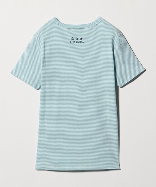 PETIT BATEAU（プチバトー）の「【別注】＜PETIT BATEAU＞ショートスリーブ プリント Tシャツ（Tシャツ/カットソー・レディース・ダークグレー/ワインレッド/その他1/オフホワイト・FREE）」の7枚目の写真
