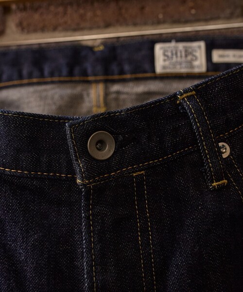 SHIPS(シップス)の「SHIPS: AUTHENTIC 5ポケット デニム ワンウォッシュ(その他パンツ・メンズ・ネイビー・LARGE/MEDIUM/SMALL/X-LARGE)」の9枚目の写真