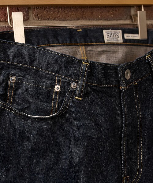 SHIPS(シップス)の「SHIPS: AUTHENTIC 5ポケット デニム ワンウォッシュ(その他パンツ・メンズ・ネイビー・LARGE/MEDIUM/SMALL/X-LARGE)」の10枚目の写真