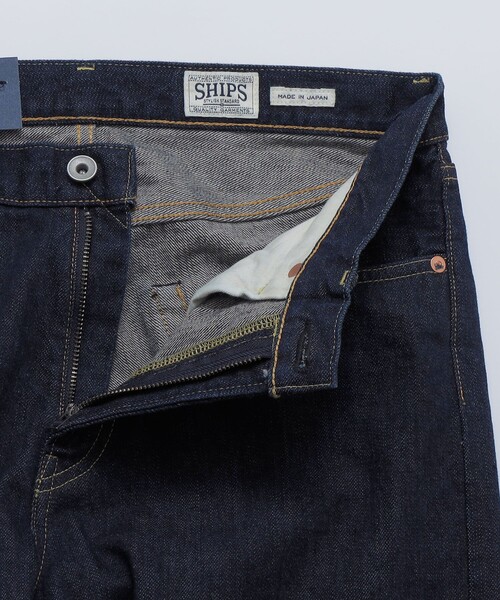 SHIPS(シップス)の「SHIPS: AUTHENTIC 5ポケット デニム ワンウォッシュ(その他パンツ・メンズ・ネイビー・LARGE/MEDIUM/SMALL/X-LARGE)」の3枚目の写真