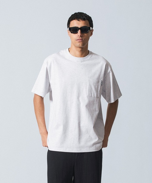 SILAS（サイラス）の「POCKET S/S TEE（Tシャツ/カットソー・メンズ・アッシュ/ブラック/ホワイト・M/L/XL）」の3枚目の写真