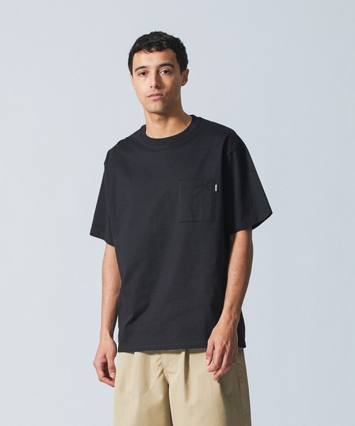 SILAS（サイラス）の「POCKET S/S TEE（Tシャツ/カットソー・メンズ・アッシュ/ブラック/ホワイト・M/L/XL）」の2枚目の写真