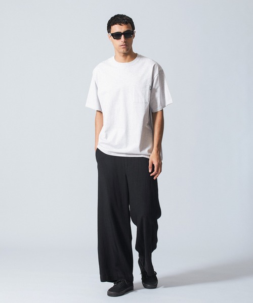 SILAS（サイラス）の「POCKET S/S TEE（Tシャツ/カットソー・メンズ・アッシュ/ブラック/ホワイト・M/L/XL）」の10枚目の写真