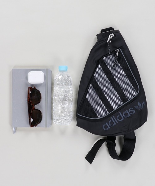 adidas(アディダス)の「【adidas/アディダス】ボディバッグ(ボディバッグ/ウエストポーチ・レディース・ブラック・ONESIZE)」の8枚目の写真