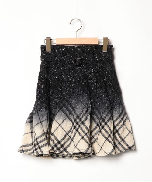 ブランド古着】チェック柄フレアスカート（スカート）｜BURBERRY BLUE