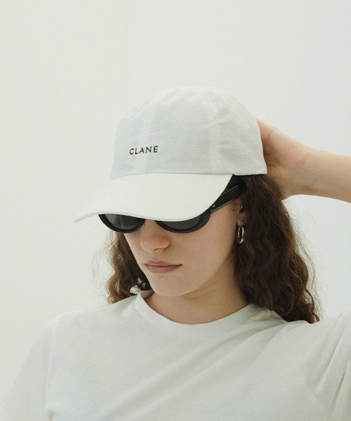 CLANE（クラネ）の「CLANE×KIJIMA TAKAYUKI DAD 6PANEL CAP（キャップ・レディース・ブラック/アイボリー/ピンク・F）」の2枚目の写真