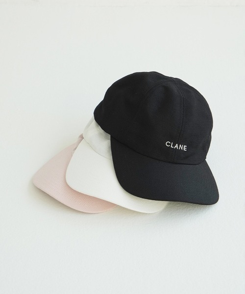 CLANE（クラネ）の「CLANE×KIJIMA TAKAYUKI DAD 6PANEL CAP（キャップ・レディース・ブラック/アイボリー/ピンク・F）」の3枚目の写真