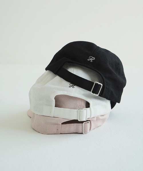 CLANE（クラネ）の「CLANE×KIJIMA TAKAYUKI DAD 6PANEL CAP（キャップ・レディース・ブラック/アイボリー/ピンク・F）」の5枚目の写真
