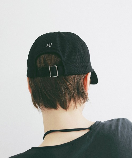 CLANE（クラネ）の「CLANE×KIJIMA TAKAYUKI DAD 6PANEL CAP（キャップ・レディース・ブラック/アイボリー/ピンク・F）」の7枚目の写真
