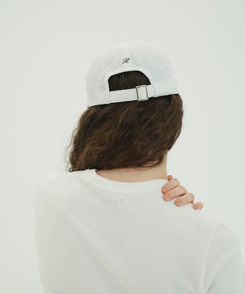 CLANE（クラネ）の「CLANE×KIJIMA TAKAYUKI DAD 6PANEL CAP（キャップ・レディース・ブラック/アイボリー/ピンク・F）」の10枚目の写真
