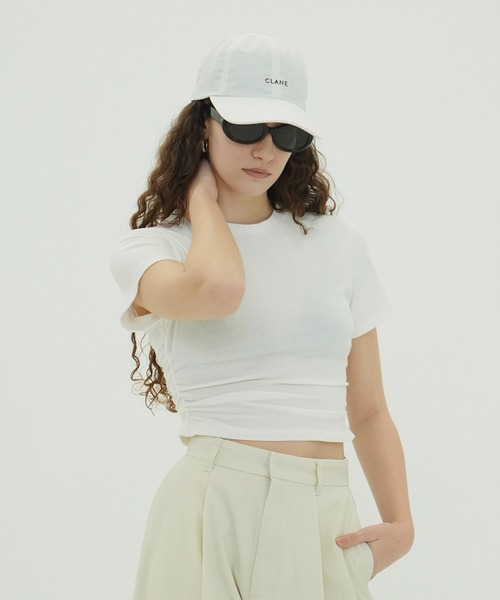 CLANE（クラネ）の「CLANE×KIJIMA TAKAYUKI DAD 6PANEL CAP（キャップ・レディース・ブラック/アイボリー/ピンク・F）」の11枚目の写真