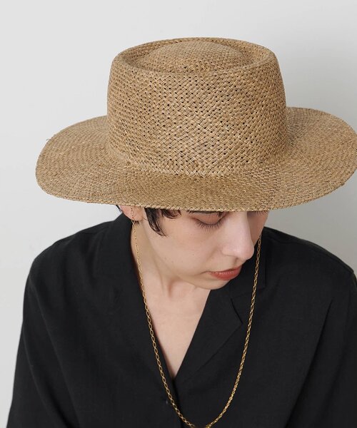 THE PAUSE(ザ ポーズ)の「【THE PAUSE】チェーンHAT(ハット・レディース・ベージュ・FREE)」の3枚目の写真