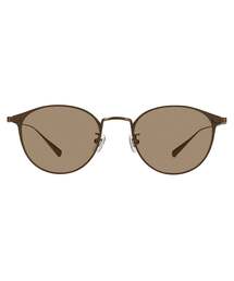 UNITED ARROWS | Zoff｜UNITED ARROWS ユナイテッドアローズ ボストン型 サングラス｜丸型 メタル カラーレンズ 太縁フレーム おしゃれ 紫外線対策 UVカット 男女兼用 メンズ レディース 男性用 女性用 ユニセックス(サングラス)