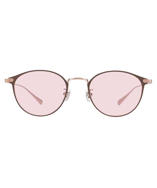 UNITED ARROWS（ユナイテッドアローズ）の「Zoff｜UNITED ARROWS ユナイテッドアローズ ボストン型 サングラス｜丸型 メタル カラーレンズ 太縁フレーム おしゃれ 紫外線対策 UVカット 男女兼用 メンズ レディース 男性用 女性用 ユニセックス（サングラス・レディース・ブラウン/ブラック系その他6/ブラウン系その他・FREE）」の11枚目の写真