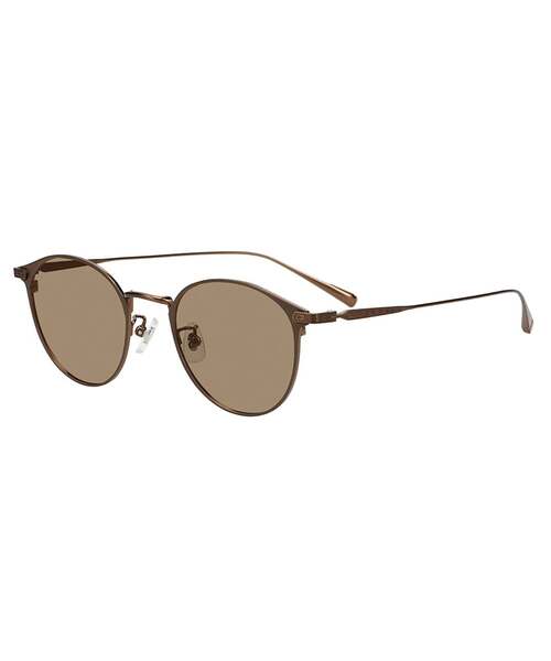 UNITED ARROWS（ユナイテッドアローズ）の「Zoff｜UNITED ARROWS ユナイテッドアローズ ボストン型 サングラス｜丸型 メタル カラーレンズ 太縁フレーム おしゃれ 紫外線対策 UVカット 男女兼用 メンズ レディース 男性用 女性用 ユニセックス（サングラス・レディース・ブラウン/ブラック系その他6/ブラウン系その他・FREE）」の19枚目の写真